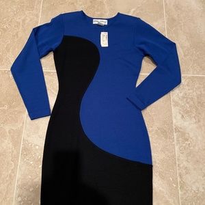 NWT vintage 80’s Anthony Michael sweater dress size S